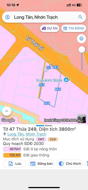Đất đẹp Nhơn Trạch