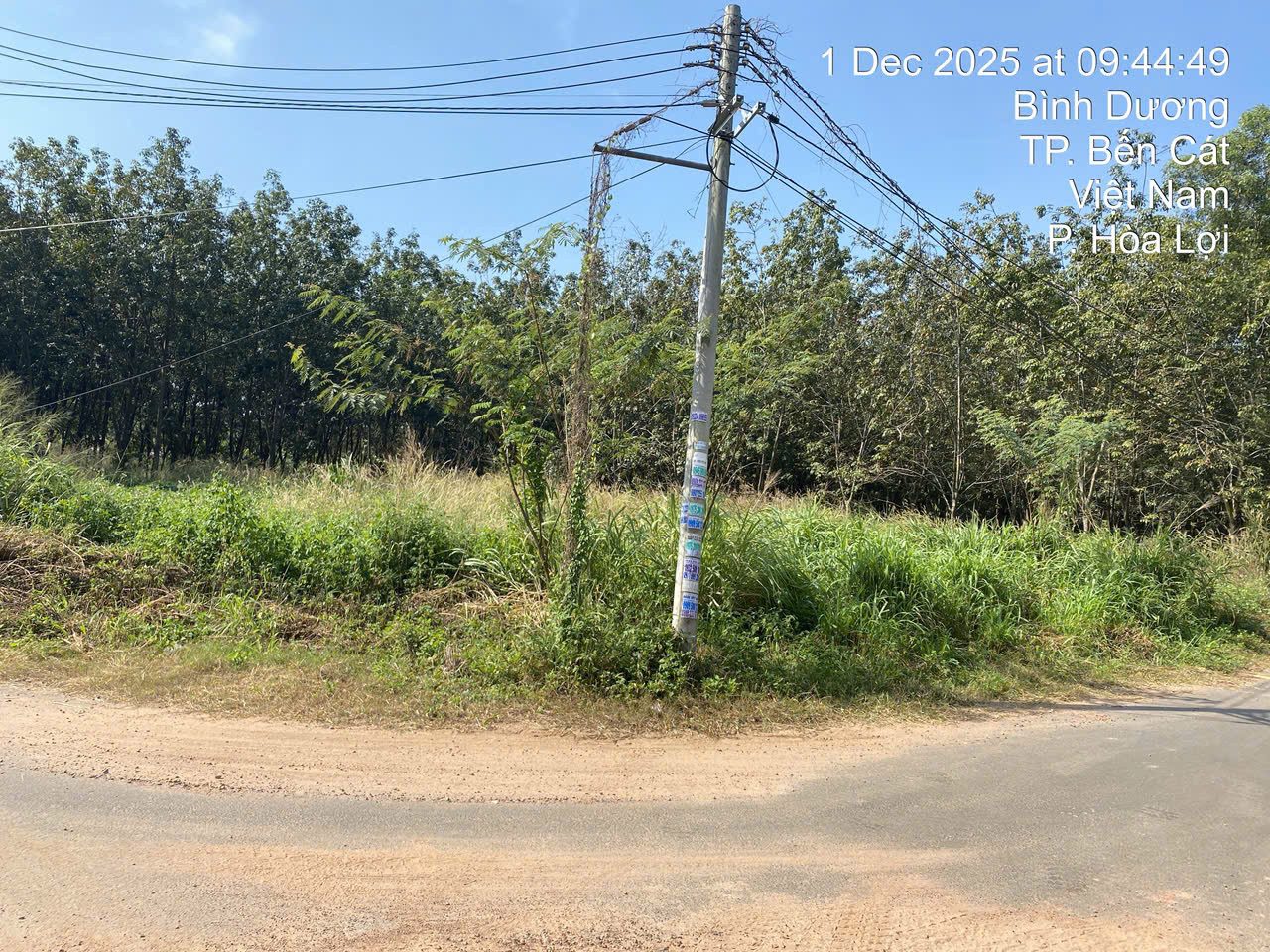 Bán đất 210m² có sẵn 60m² thổ cư ngang 10m giá 1.7 tỷ tại Đường ĐT 741 Phường Hòa Lợi