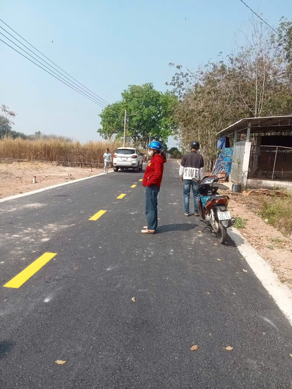Lô đất mặt tiền nhựa 8M dân cư đông gần chợ Minh Tân Dầu Tiếng