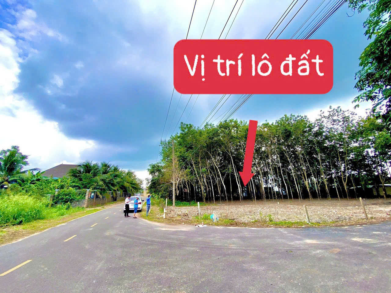 Lô góc 2 mặt tiền ngay tỉnh lộ 749B Minh Thạnh - TP. Hồ Chí Minh.