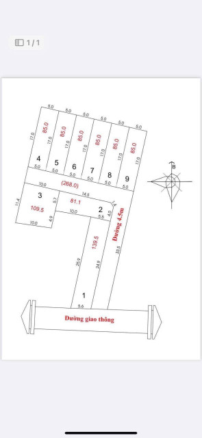 Bán Đất Cách Công Ty Changshin 800m, cách Uỷ Ban Phường Tân Triều chỉ 1.5km