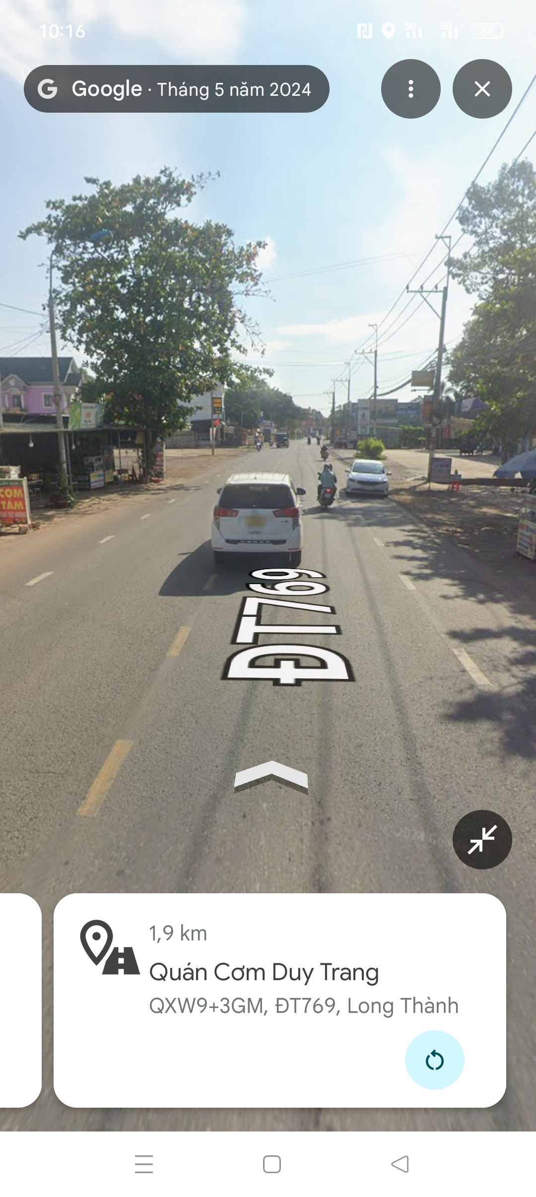 1039m2 đường 769 lộc an giá bán 18ty