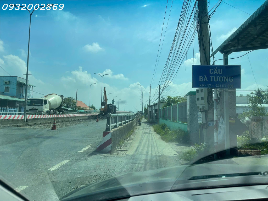 Cần tiền bán gấp 8.000m2 Tại Đường ĐT 830B, Cần Đước, Long An, giá chỉ 8tr/m2