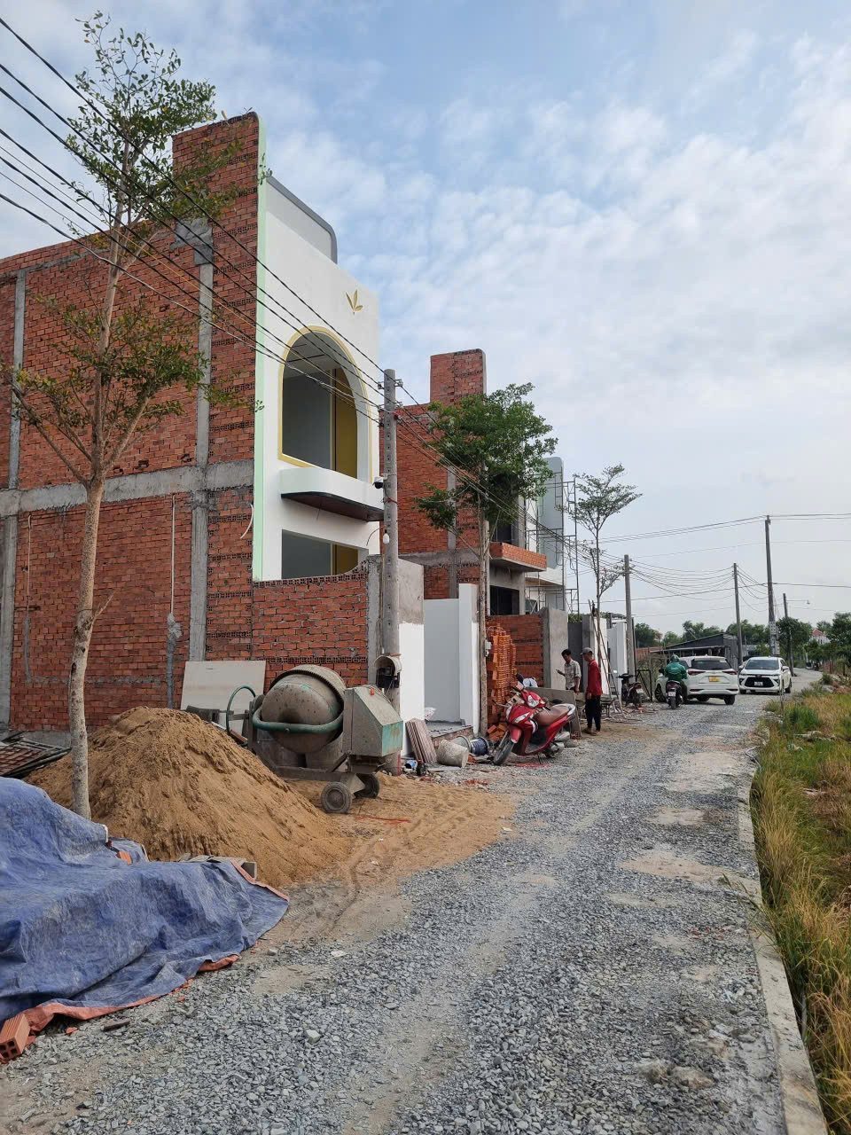 5 nền thổ cư - mặt tiền đường xe hơi xã Rạch Kiến mới - Long An (Tây ninh) 4.8 x 27m chỉ 850 triệu