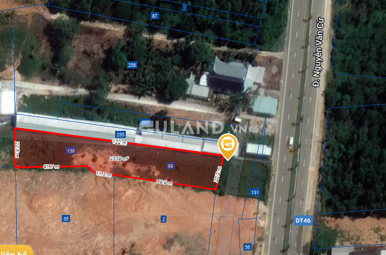 bán đất nông nghiệp 2317.7m² , giá 16 tỷ 224 tại đường DT46, Xã Dương Tơ, Thành phố Phú Quốc, Kiên Giang