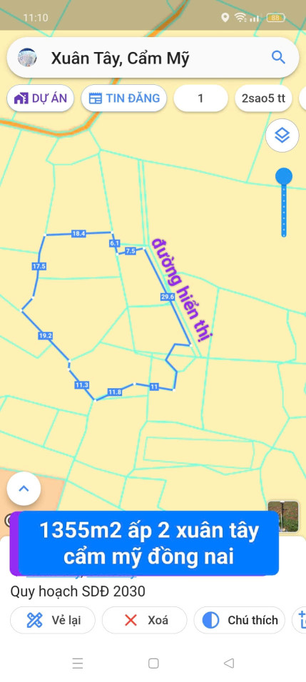 Đất cách đường lên Cao Tốc 5km, Trung Tâm SG 80Km