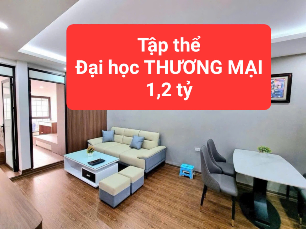 tập thể tầng 1 ĐH THƯƠNG MẠI - DƯƠNG KHUÊ - dân cư sầm uất - 0859990768