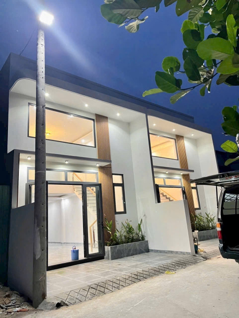 Nhà trệt lững xây mới Định Hoà (phường Chánh Hiệp-TP.HCM)-TP.TDM đường oto thông gần trường cấp 2,trung tâm TP.Mới giá êm