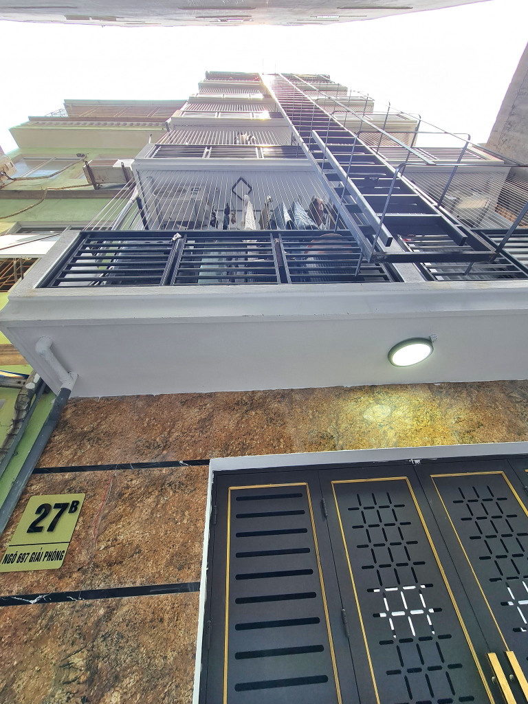 BÁN TÒA NHÀ CCMN ĐƯỜNG GIẢI PHÓNG. 89M2 - 6 TẦNG, THANG MÁY, 15 PHÒNG KHÉP KÍN.