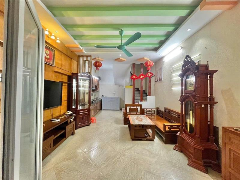 NHÀ MỚI ĐẸP – 5 TẦNG – NGÕ NÔNG THOÁNG – Ô TÔ ĐỖ CỔNG – GẦN HỒ – TRUNG TÂM GIANG BIÊN