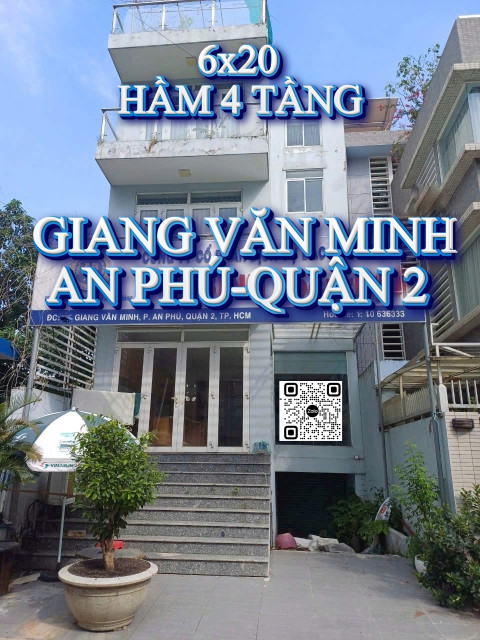 💥 THANH LÝ NỢ - GIÁ CỰC TỐT! GIANG VĂN MINH-HẦM-4 TẦNG 6X20 CHỈ 20,5 TỶ
