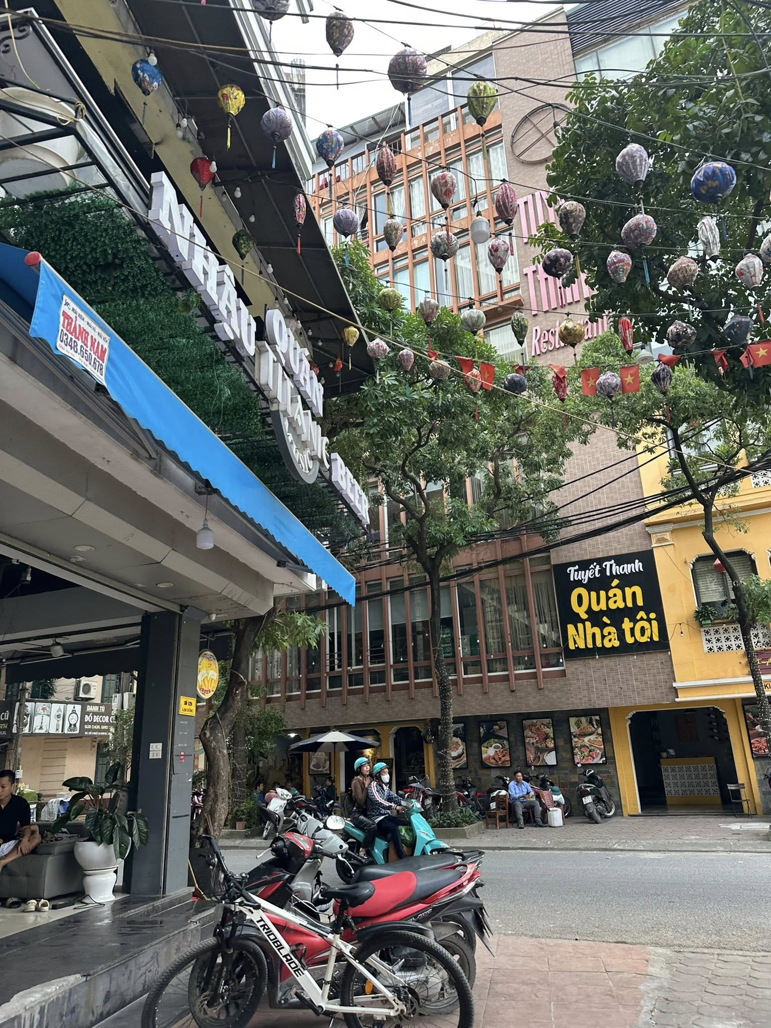 BÁN NHÀ MẶT ĐƯỜNG GIÁP BÁT. 90M2 XÂY 5 TẦNG. GARA Ô TÔ. KINH DOANH.