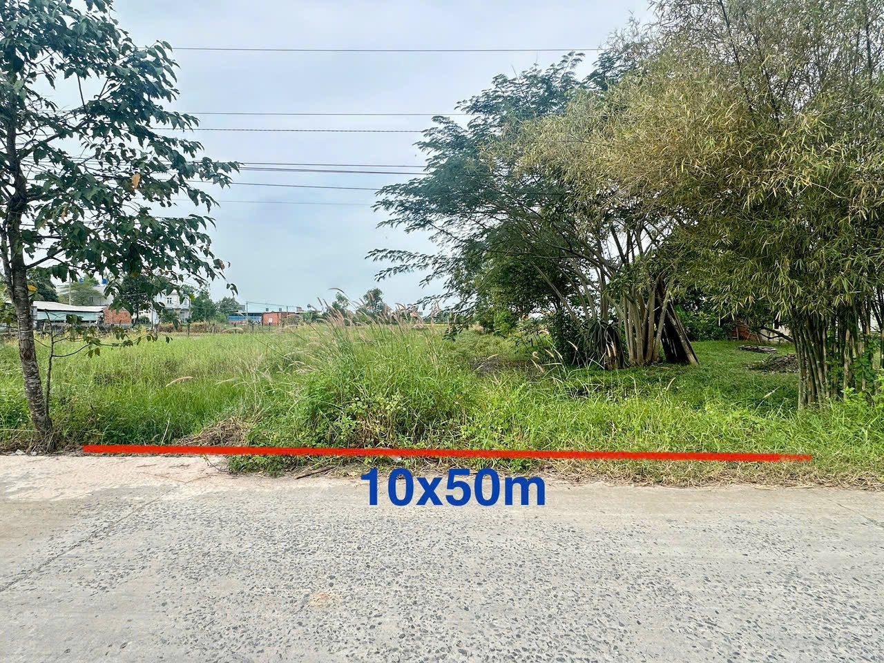 Bán đất mặt tiền bê tông hoàn thành giá 7tr/m2 làm nhà vườn, nhà trọ, rất thích hợp