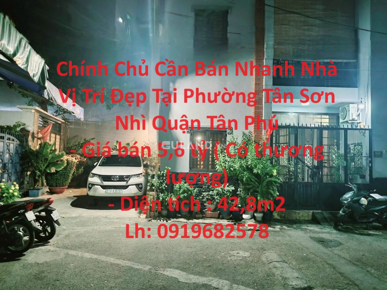 Chính Chủ Cần Bán Nhanh Nhà Vị Trí Đẹp Tại Phường Tân Sơn Nhì Quận Tân Phú