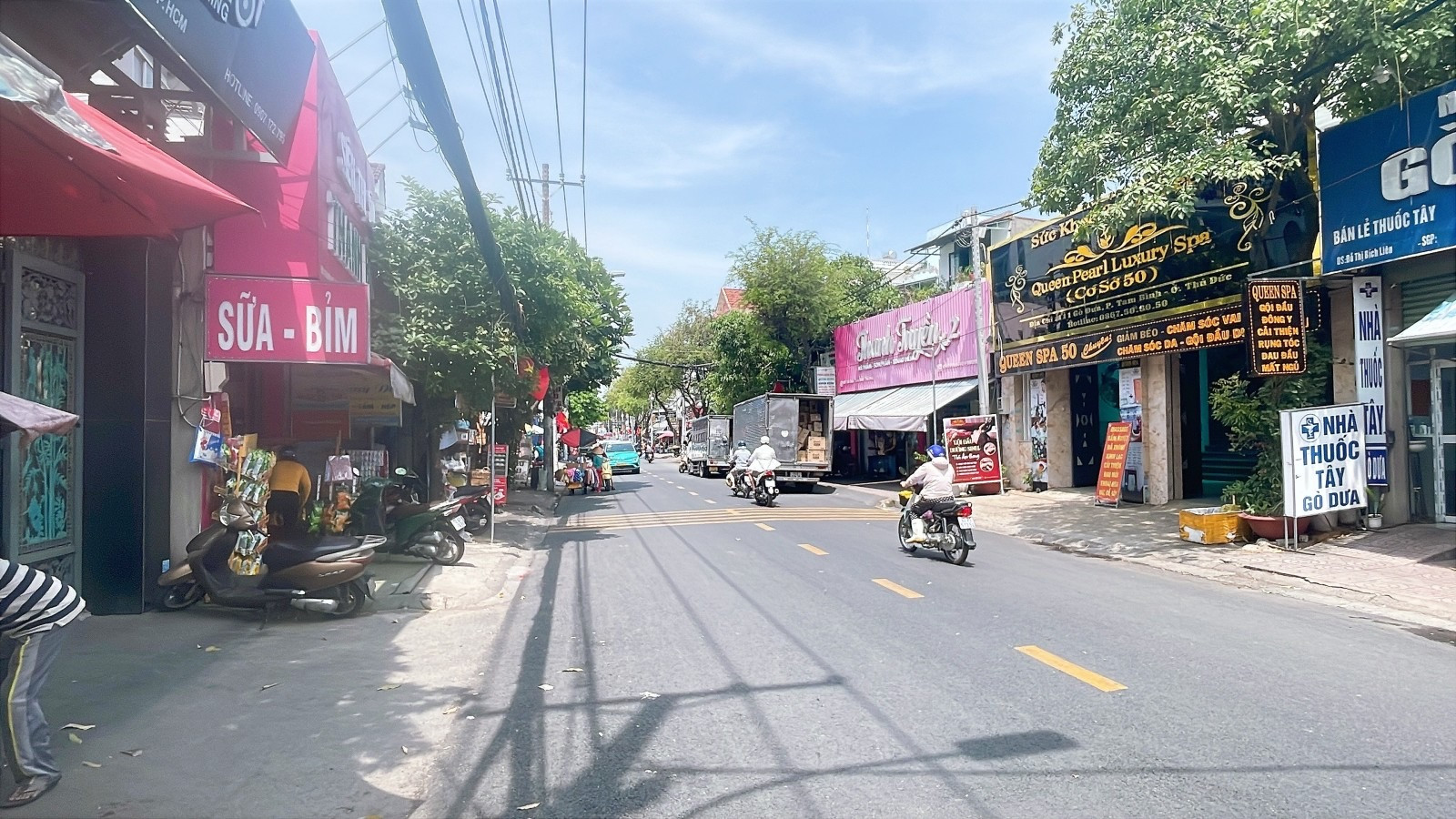 BÁN NHÀ MẶT TIỀN ĐƯỜNG GÒ DƯA, TAM BÌNH - 1270m2 - 3 TẦNG - GIÁ 92 TỶ TL