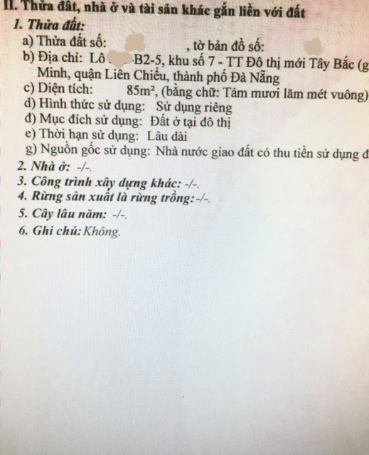 🔴💥Bán đất Gò Nảy 2, Hòa Minh, Liên Chiểu, Đà Nẵng