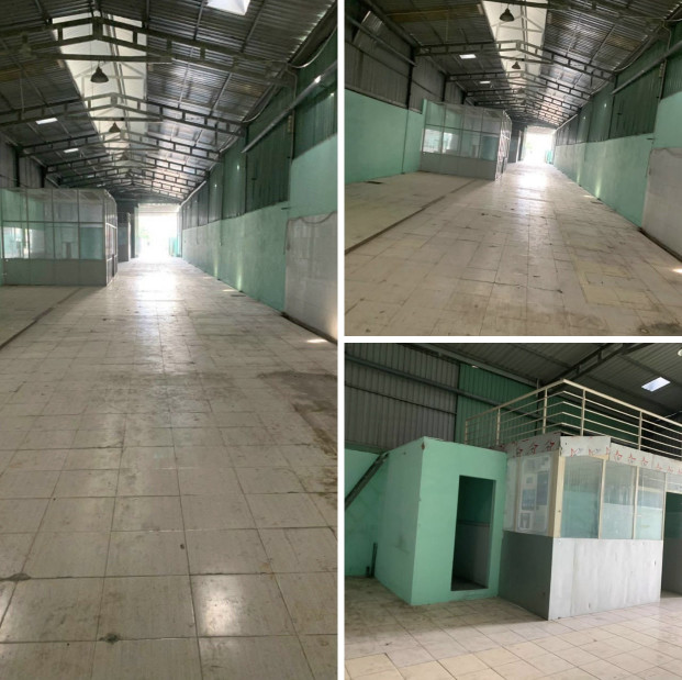 Nhà xưởng cho thuê 600m2 trục Hà Huy Giáp Quận 12