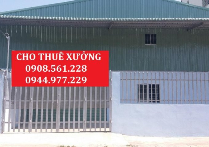 Nhà xưởng cho thuê hà huy giáp ngã tư ga, thạnh xuân quận 12 dt: 500m giá 32 triêu/tháng lh: 0908561228