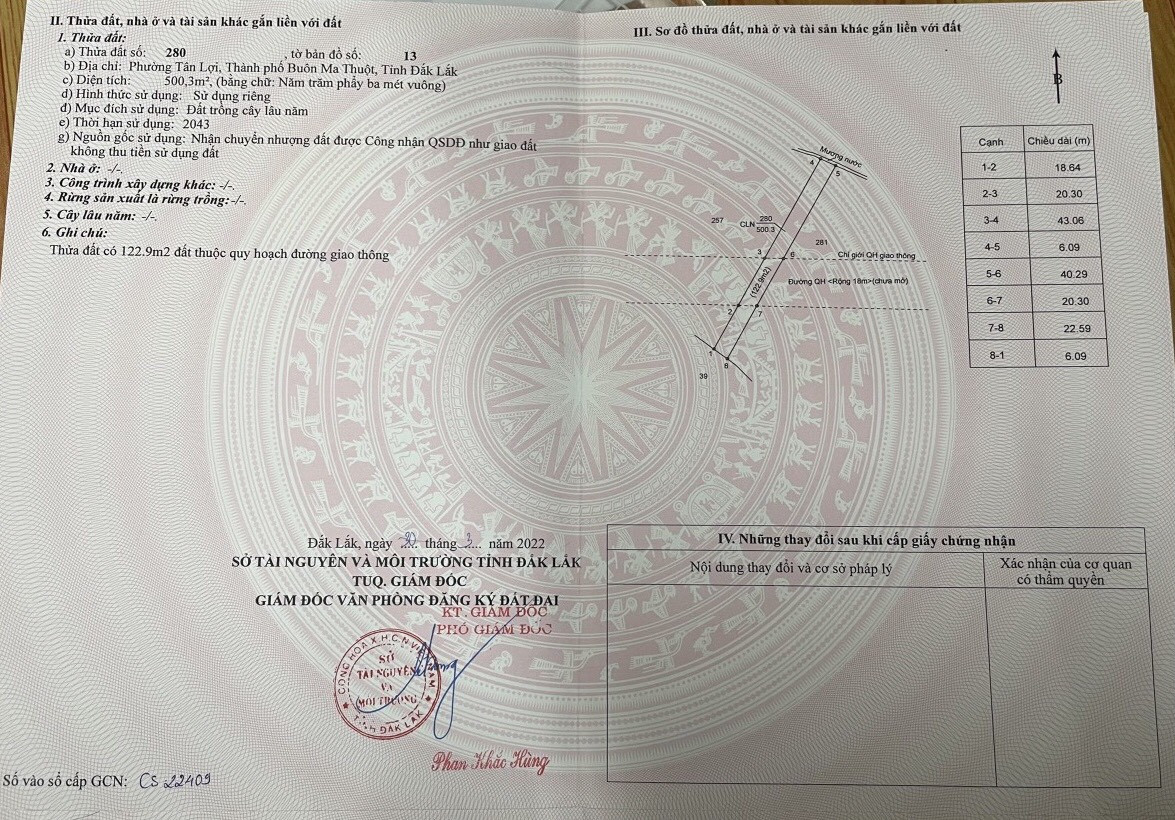 đất lên được thổ cử. đẹp tại khu đối diện khu Ân Phú