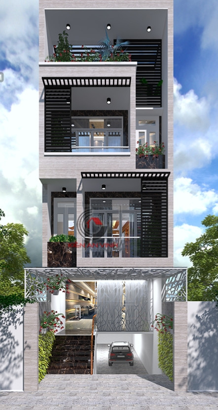 Bán nhà 4,5 Tầng MT Hà Huy Tập, gần Biển