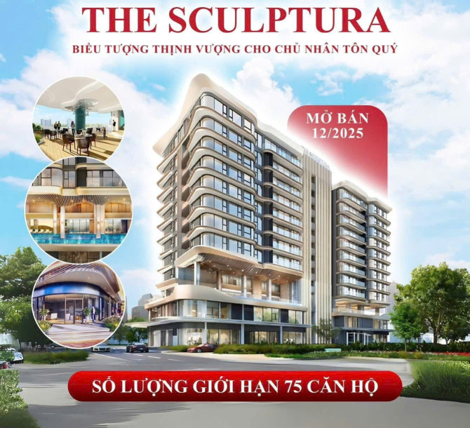 GIÁ BÁN THE SCULPTURA PHÚ MỸ HƯNG, 75 CĂN, 80-120M2, LS 0%, TT GIÃN 1%/ THÁNG. XEM NHÀ MẪU 0901323786