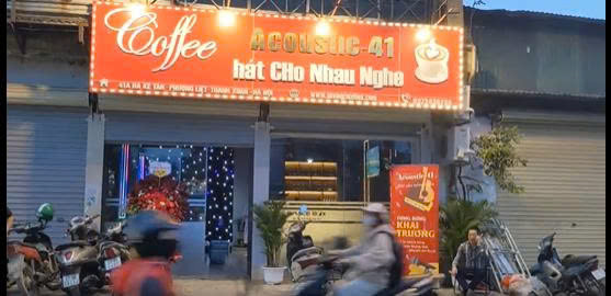 NHƯỢNG LẠI QUÁN CAFE ÂM NHẠC - 41A HÀ KẾ TẤN, THANH XUÂN, HÀ NỘI