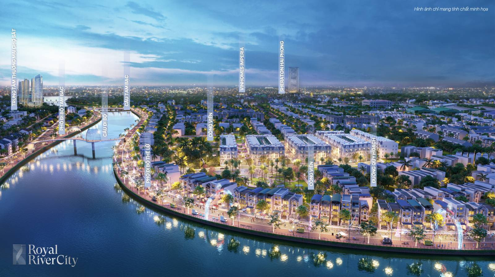 ROYAL RIVER CITY CHỐN AN CƯ ĐẲNG CẤP BÊN DÒNG SÔNG TAM BẠC
