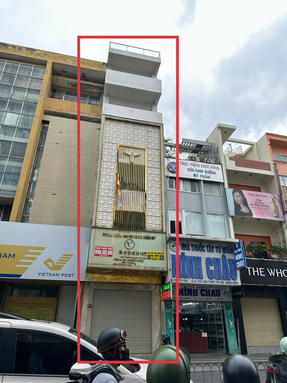 Cho thuê nhà 6 lầu thang máy Hai Bà Trưng, Quận 1