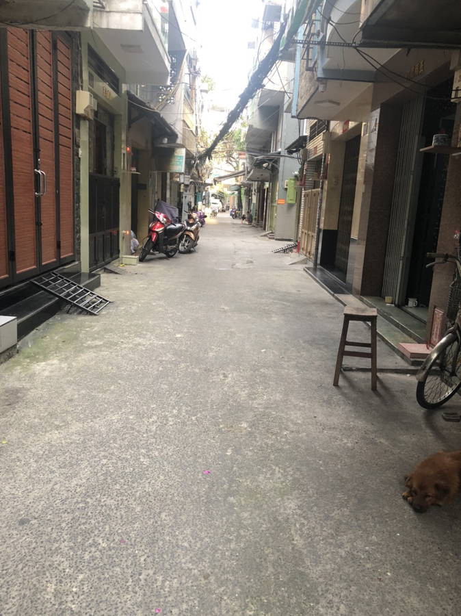 CHDV,HXH quay đầu ,Nguyễn tiểu la  Q.10, 4 tầng 59m2  sổ vuông hoàn công đủ dưới 9ty tl