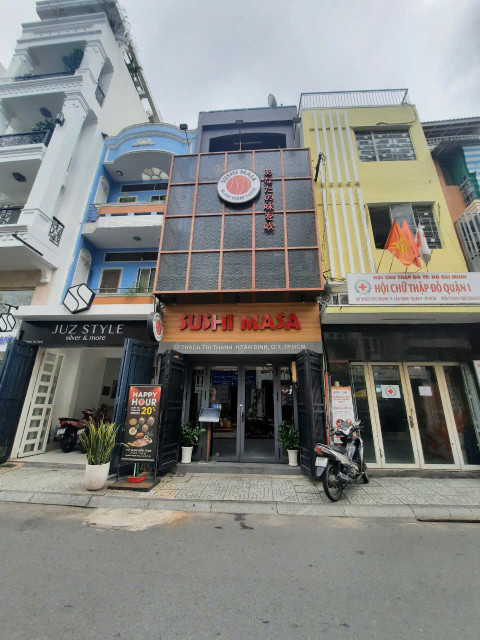 Bán Nhà Mặt Tiền 52 Thạch Thị Thanh, P. Tân Định, Q.1, 4x17m, Giá 28 Tỷ