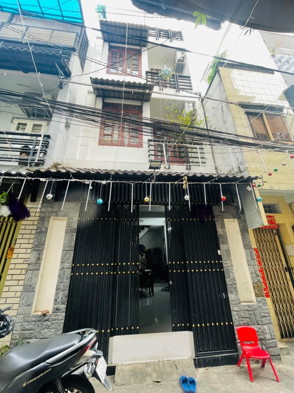 Bán nhà hẻm 373 Lý Thường Kiệt,Tân Bình, 4Tầng, MT 4,1M,Gần chợ TB, giáp Q.10, giá 5,65 tỷ