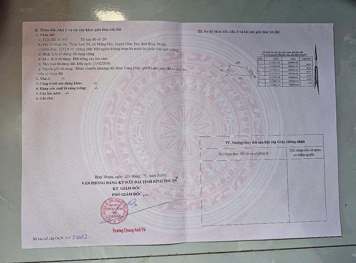 Bán Đất Khu Công Nghiệp Thắng Hải 20x52 giá 1 tỷ