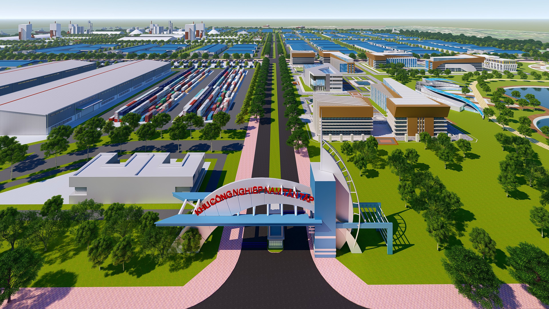 CHO THUÊ ĐẤT & NHÀ XƯỞNG KCN NAM TÂN TẬP