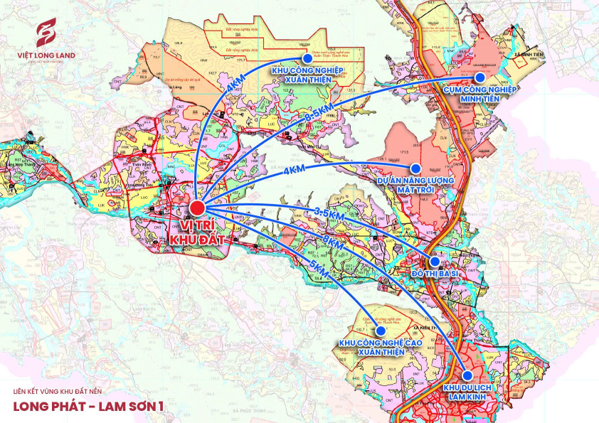 Bán Đất Nền Long Phú Lam Sơn 1 Lõi trung tâm sẵn sổ đỏ giá chỉ 3tr/m2