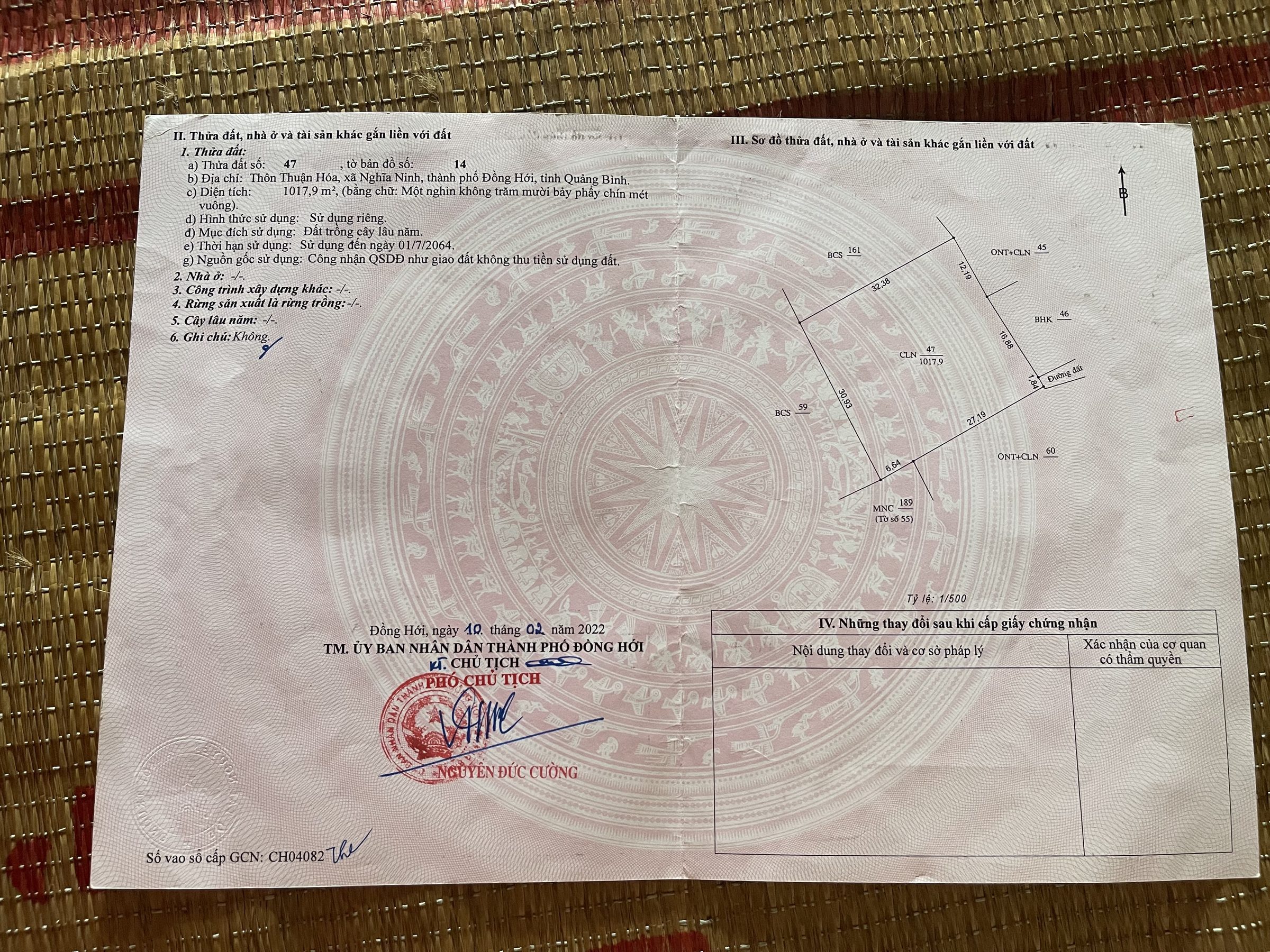 Cần bán lô đất đường Hồ Chí Minh