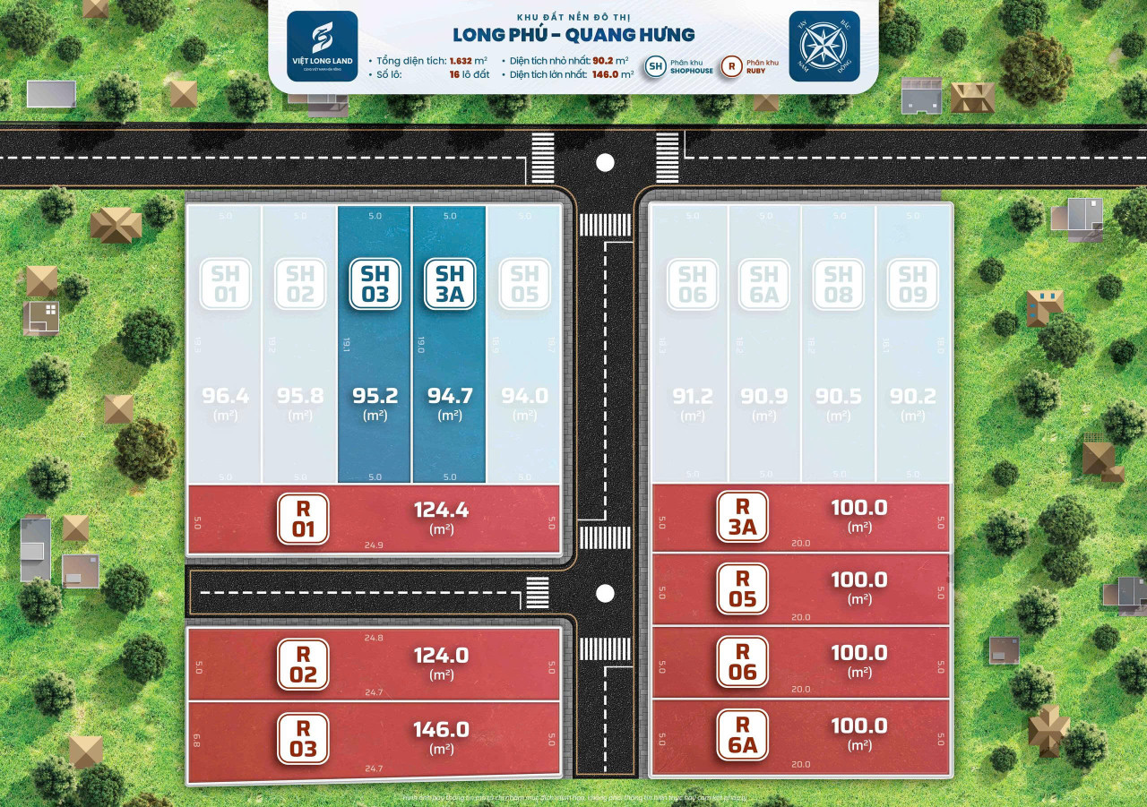 Lô đất ngay cạnh Khu Công Nghiệp Ngọc Lặc, tọa lạc tại trung tâm Huyện, Chỉ 450tr/lô 95m2, sổ đỏ sang tay ngay