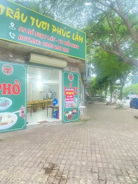 CHÍNH CHỦ SANG NHƯỢNG CỬA HÀNG PHỞ TRÂU TƯƠI ĐẮC ĐỊA - 55 HỒ NGỌC LÂN, TP BẮC NINH
