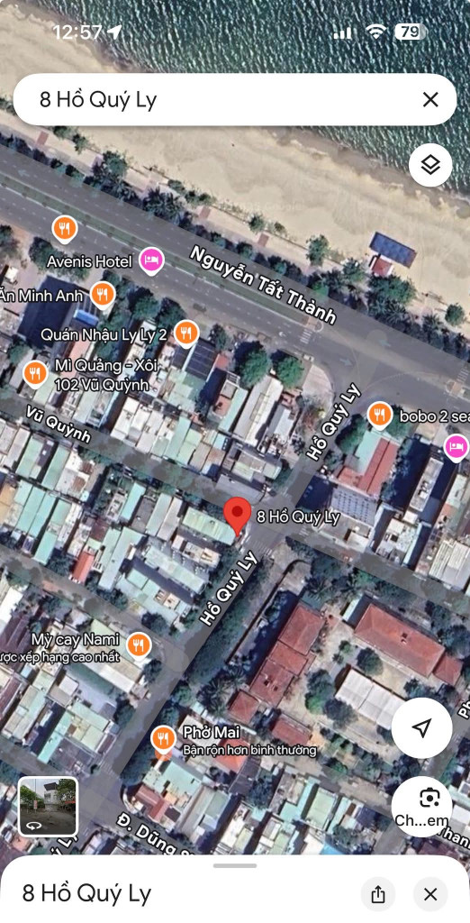 Nhà 3 Tầng căn góc Hồ Quý Ly, sát Biển