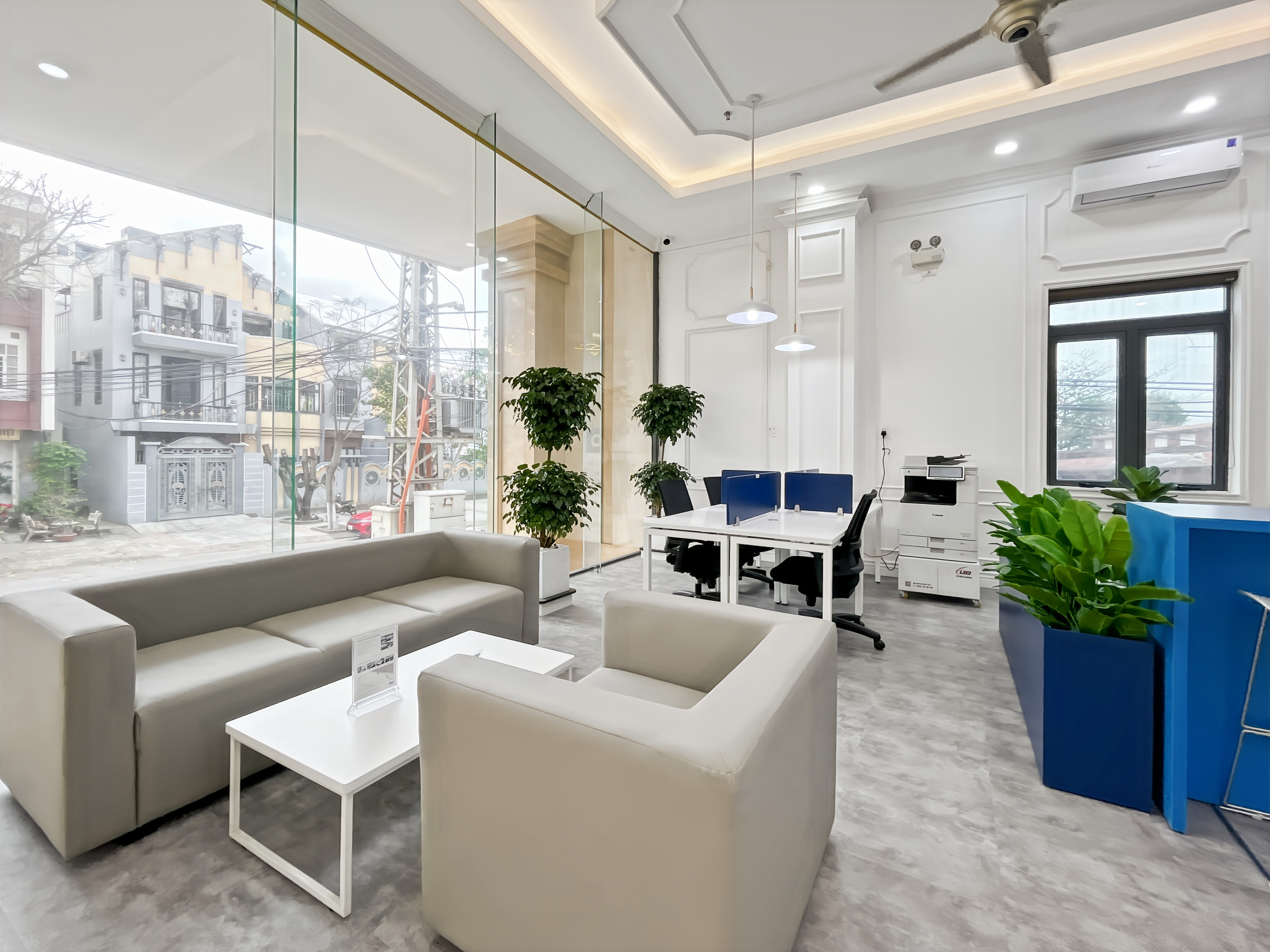 Sử dụng không gian làm việc không giới hạn tại HQ An Nam Khánh