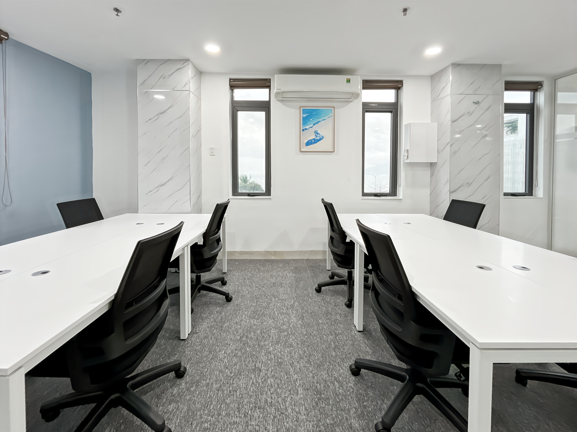 Không gian văn phòng riêng dành cho 5 người tại HQ An Nam Khánh