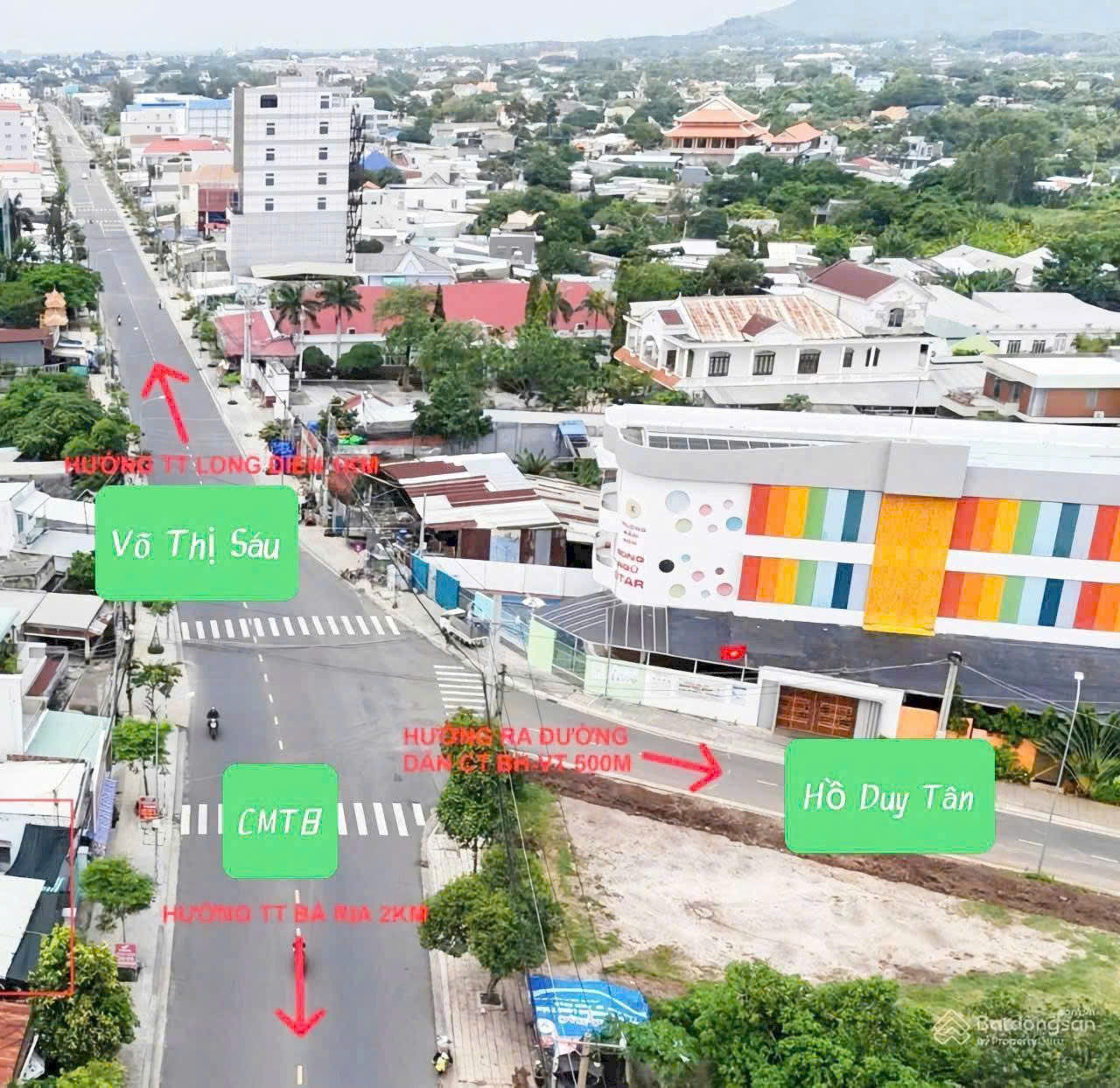 Diện tích đất 103m2,  ngang 5m dài 20,6m,