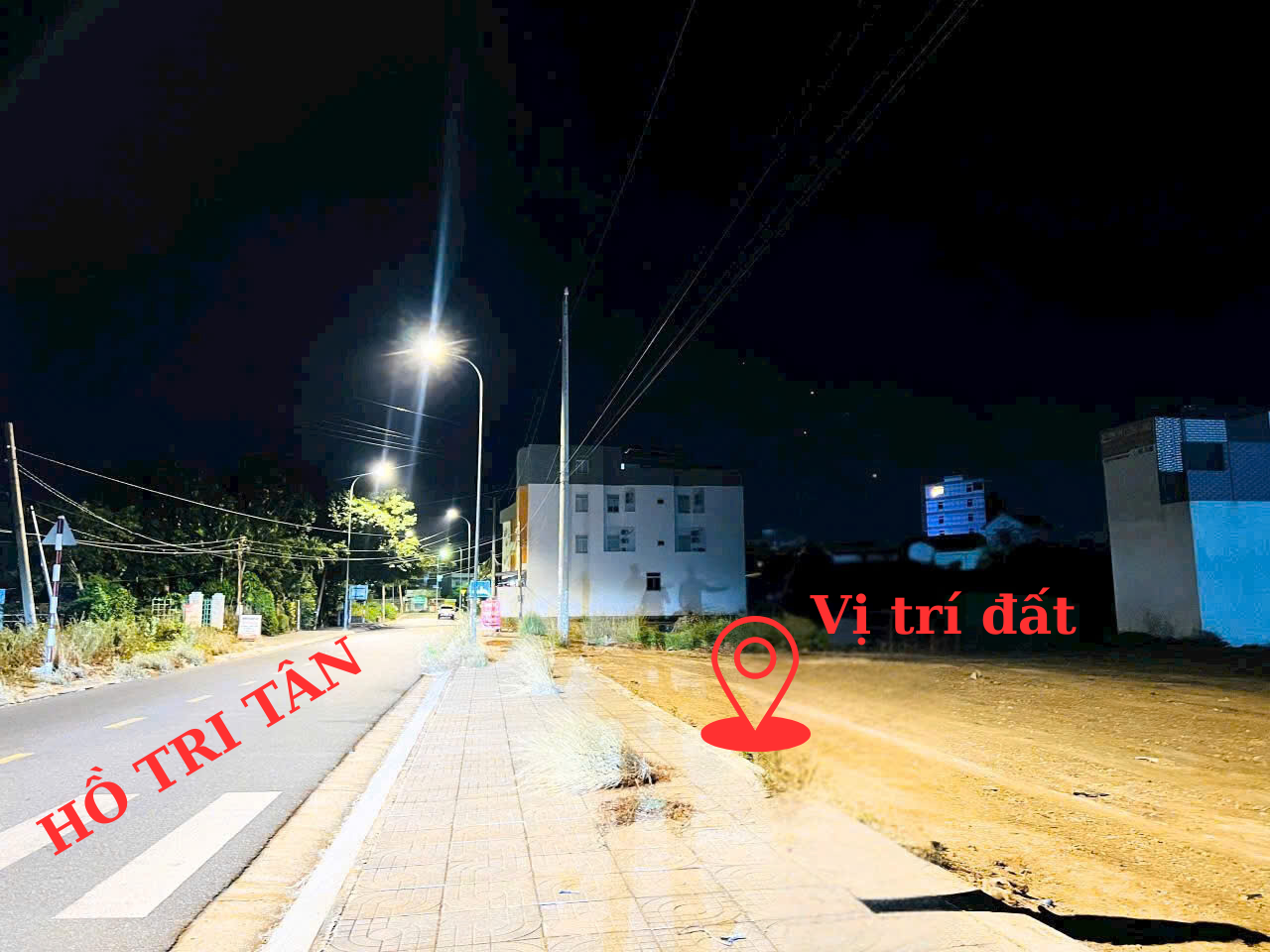 cần bán 1 lô mặt tiền đường Hồ Tri Tân cạnh TTHC Bà Rịa Vũng Tàu giá tốt