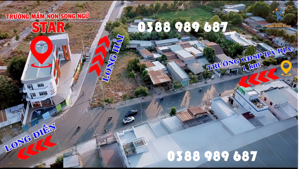 ✅ CHỦ GỬI NGỘP – LÔ ĐẤT SÁT TRƯỜNG MẦM NON STAR – LONG ĐIỀN ✅