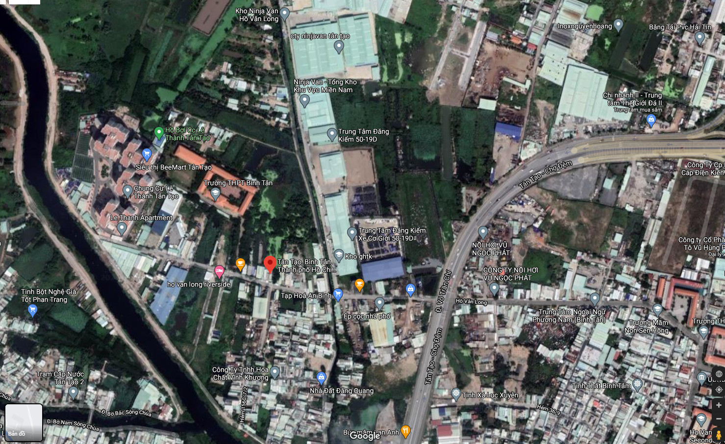 Bán  đất thổ cư 140m² tại đường Hồ văn long, Phường Tân Tạo, Quận Bình Tân, TP. Hồ Chí Minh giá 6.2 tỷ