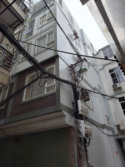Cho thuê nhà ngõ ô tô Phố Hoa Bằng, Cầu Giấy, 5 tầng x 50m2, 6 ngủ, 4 vệ sinh, 25 Triệu/th