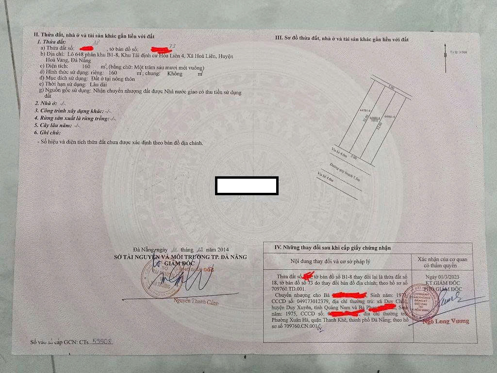 📌📌📌LÀM VIỆC TRỰC TIẾP GIÁ TỐT !!! Bán đất Hòa Liên 4, xã Hòa Liên