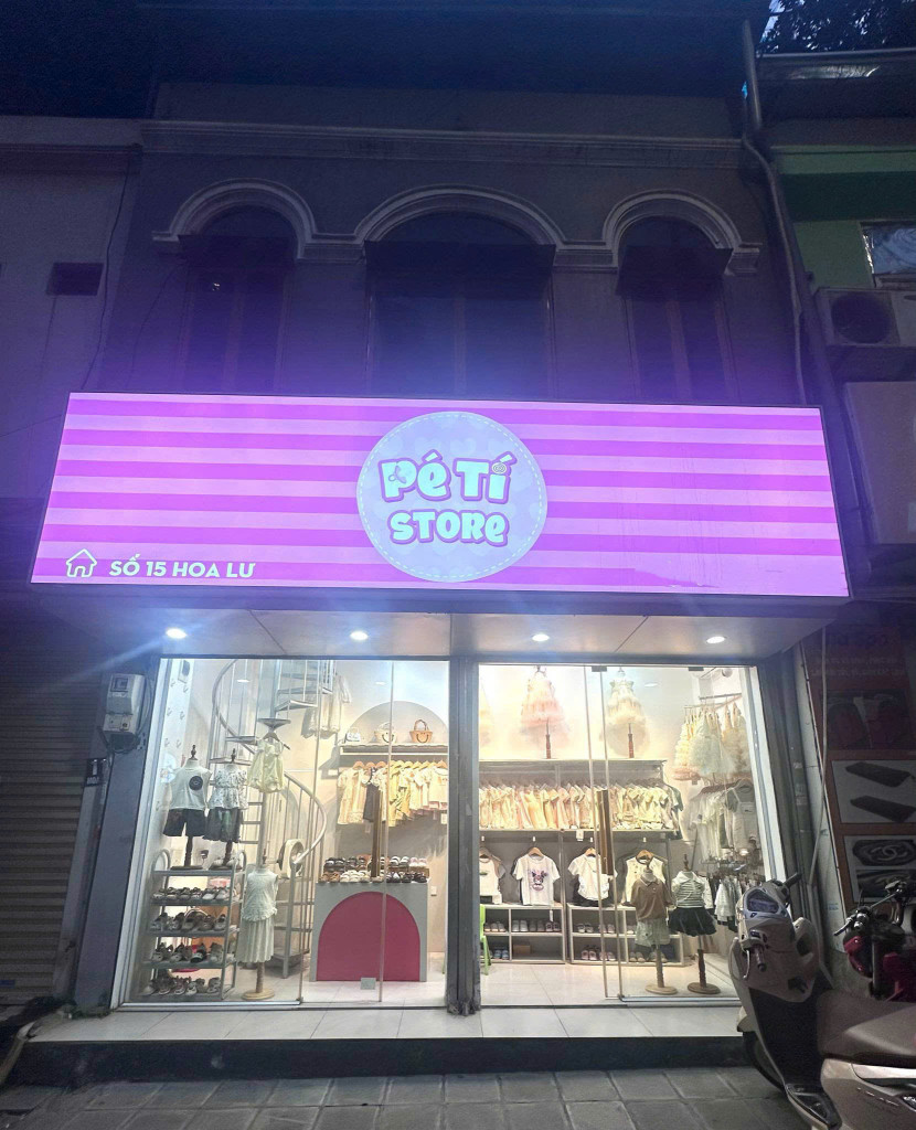 SANG NHƯỢNG CỬA HÀNG QUẦN ÁO TRẺ EM tại Phố Hoa Lư, Phường Lê Đại Hành, Quận Hai Bà Trưng, Hà Nội