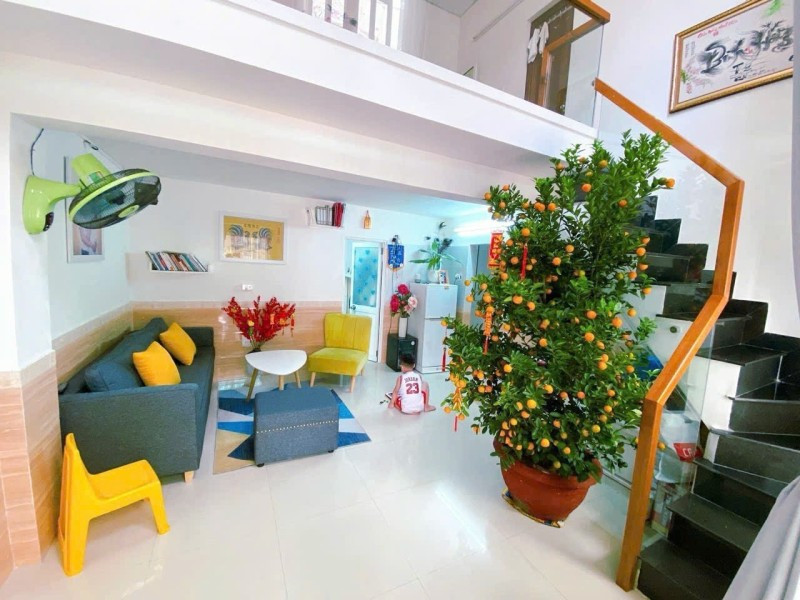 # Nhà Kiệt Hoàng Diệu gần Trưng Nữ Vương, 41m2, 2 tầng, 2.68 tỷ