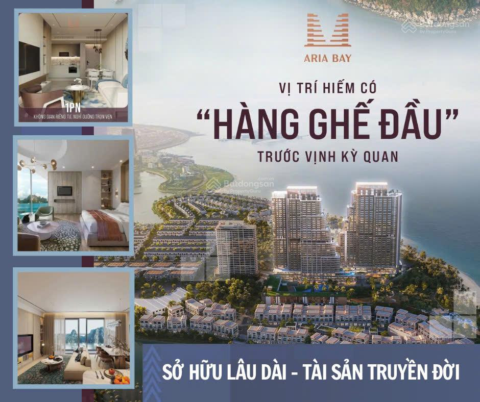 Quỹ Ngoại giao giá tốt nhất thị trường,Dự Án Aria Bay Chỉ với 2 tỷ sỡ hữu căn hộ view biển,Tầng cao