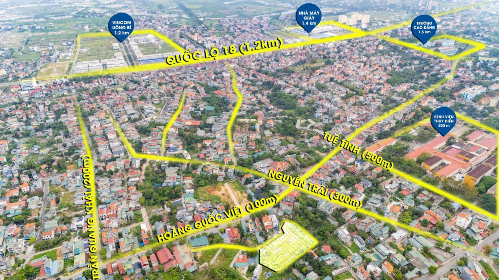 Cần bán 3900m2 có 1600m2 thổ cư tại Yên Thanh - Uông Bí. Sẵn phương án chia 32 lô. Giá tốt nhất thị trường